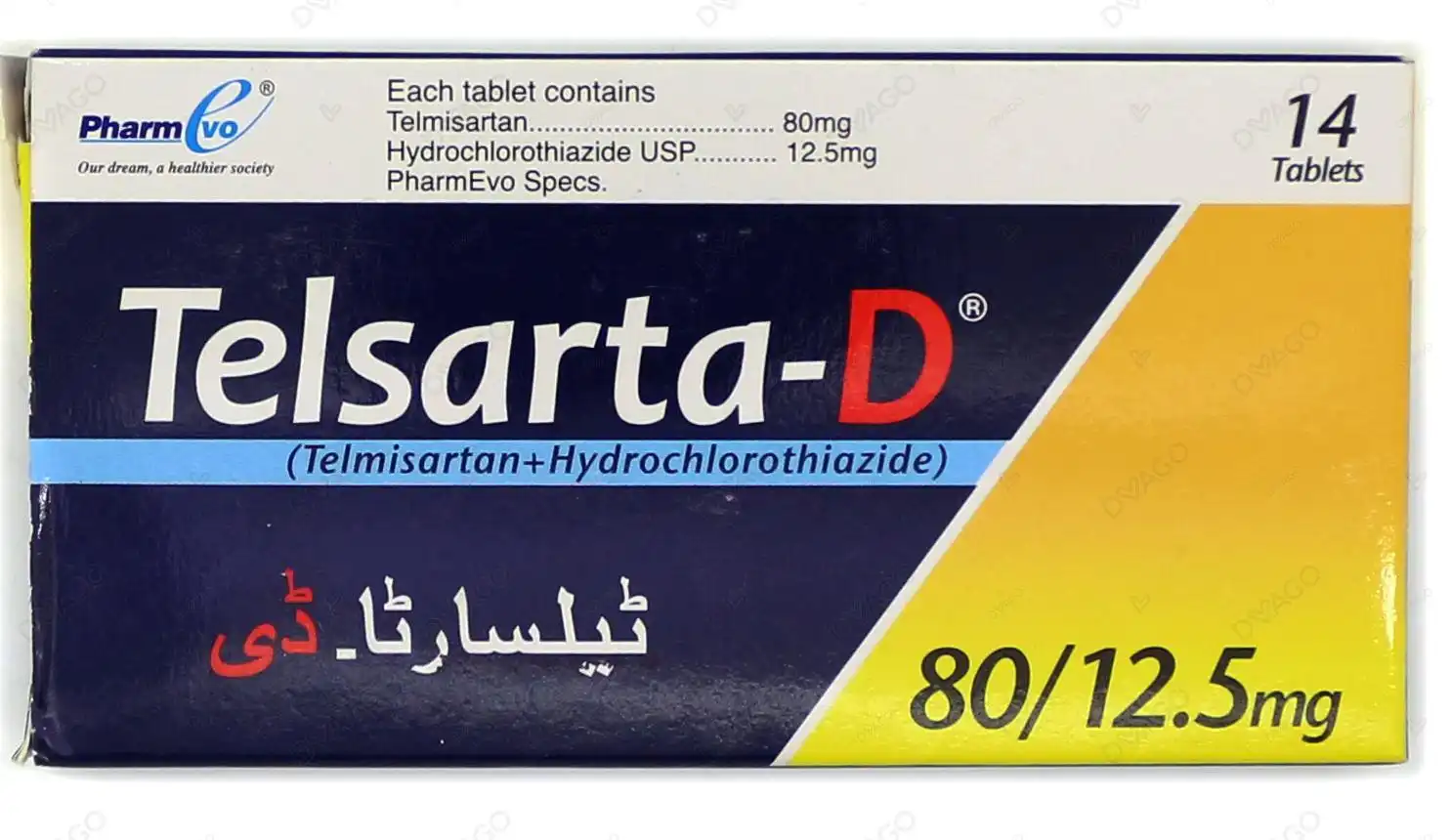 Telsarta D Tablets 80-12.5mg